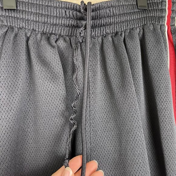 Adidas Dazzle Mesh Gym Shorts Mens Medium Black Athletic Basketball Y2K - Picture 12 of 15